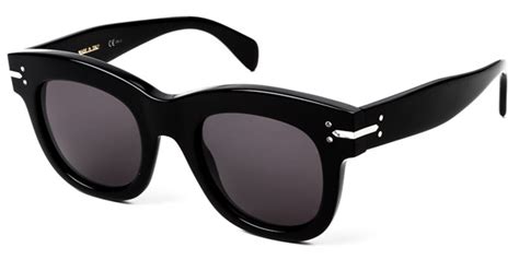 Celine CL41079/S Lucy 807/BN Sunglasses in Black